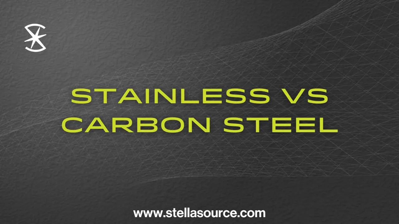 Stainless steel and carbon steel compared