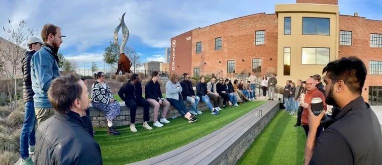 The Stella Source team together.