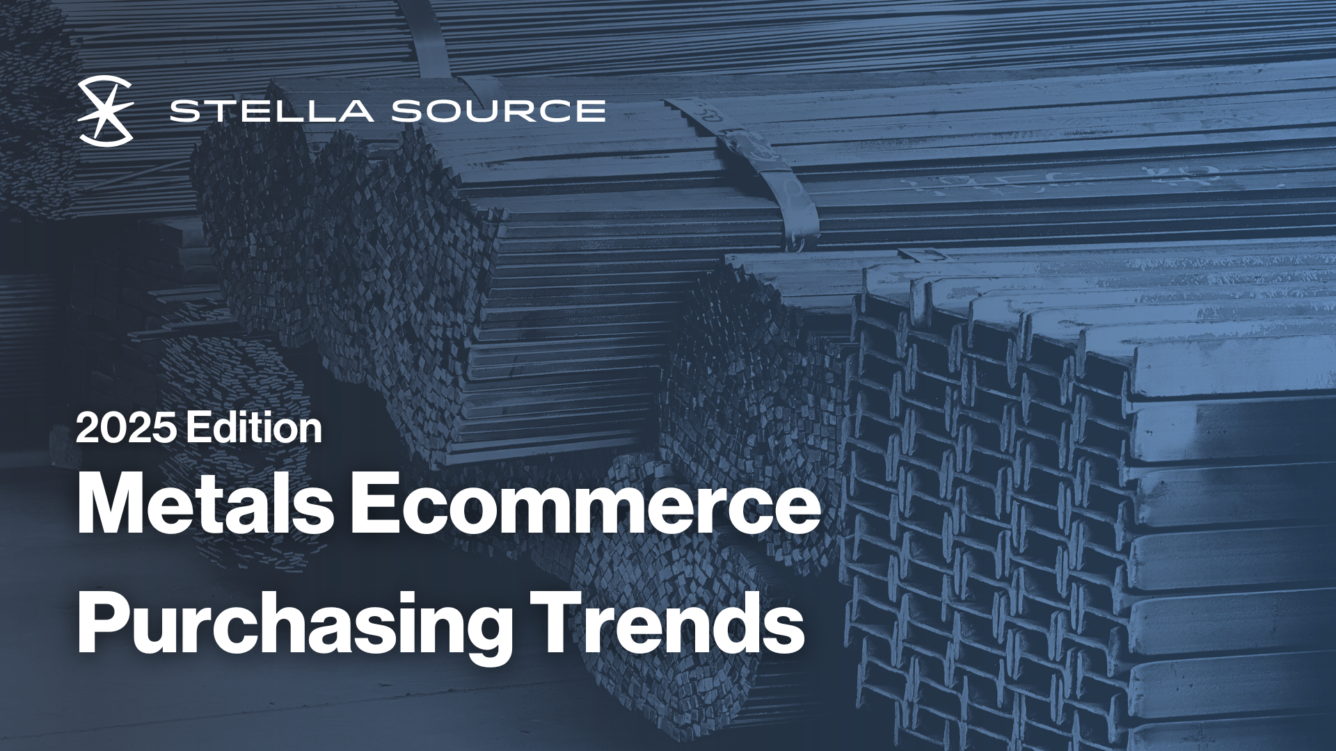 2025 Metals Ecommerce Purchasing Trends report cover.