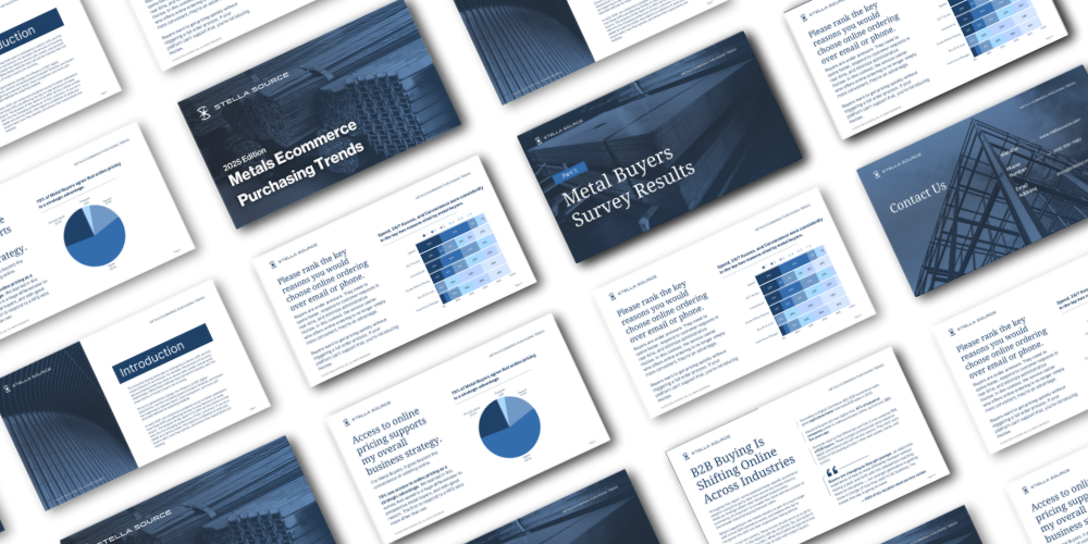 Exploded view of the 2025 Trends Report pages.